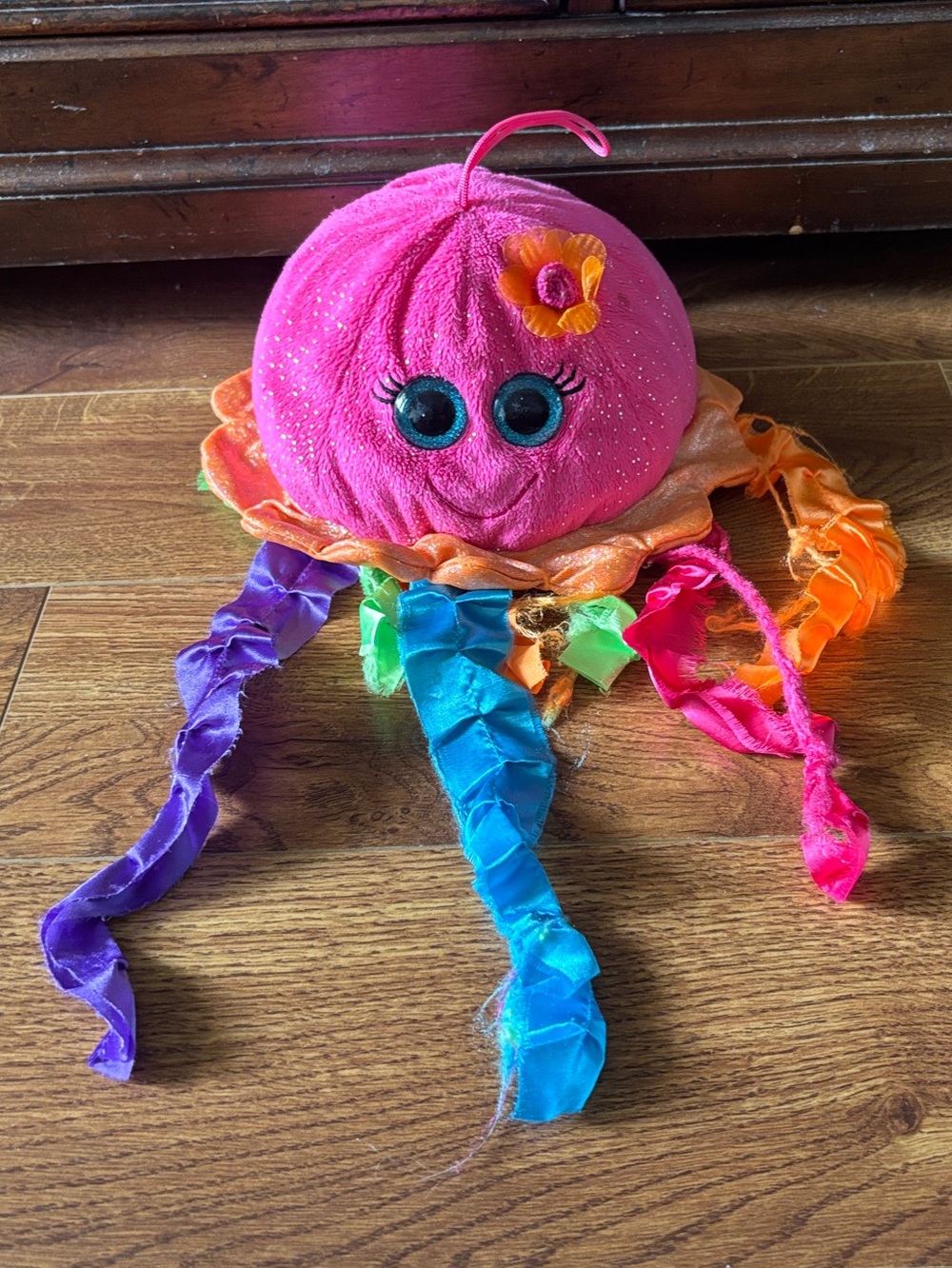 Plush Rainbow Jellyfish Toy